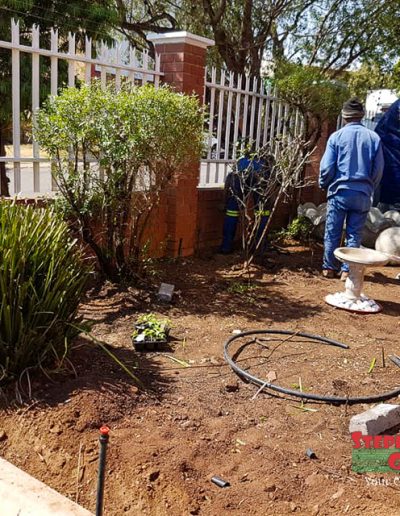 Irrigation installation