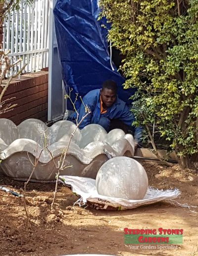 Water feature installation